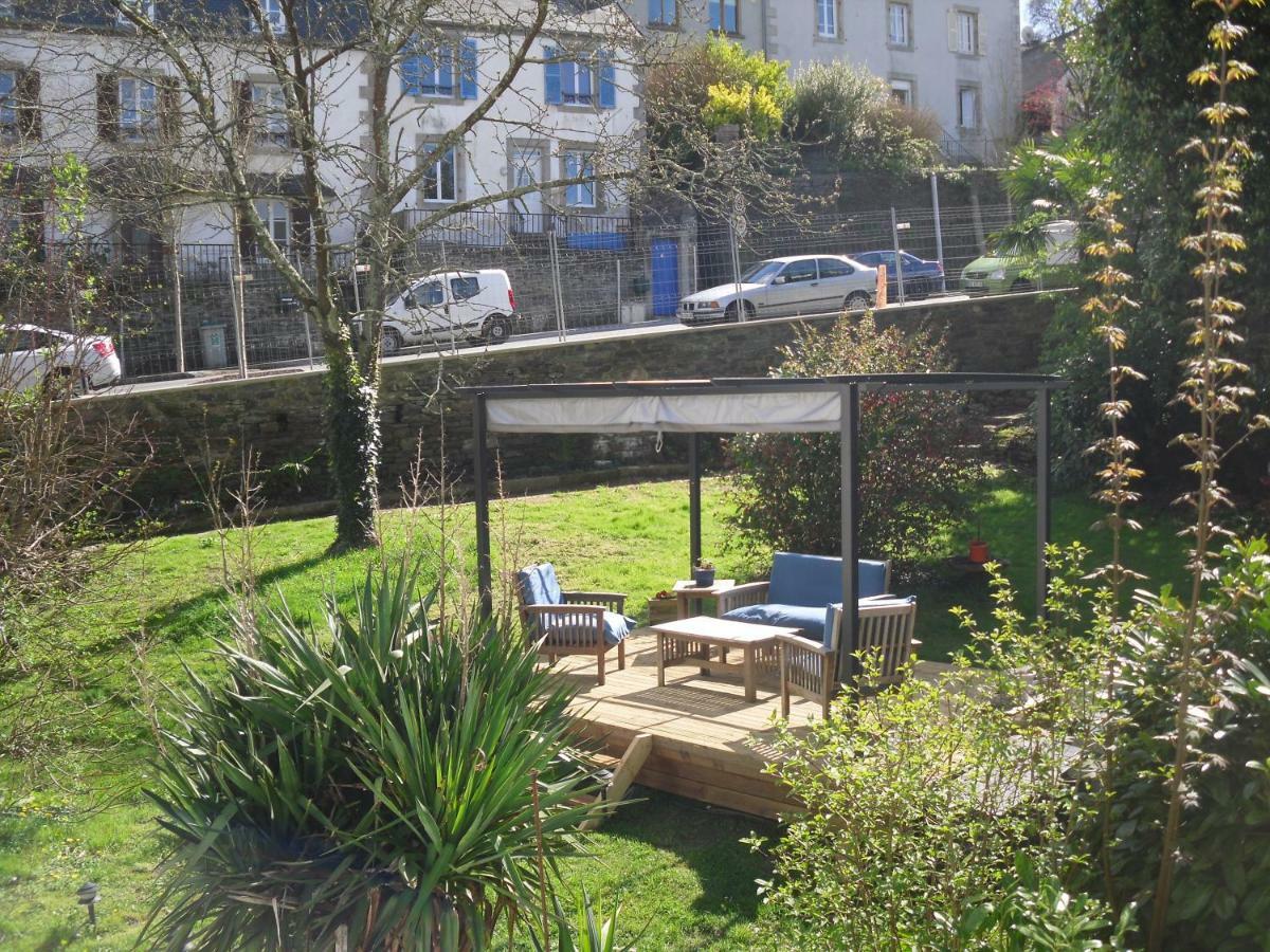 Appartement La Loob Gites De Daumesnil Etage Morlaix Exterior foto